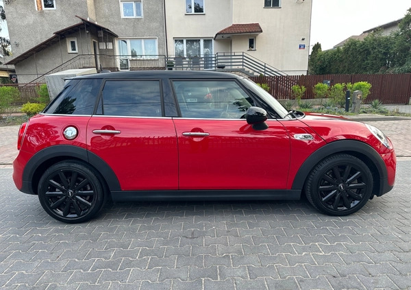 MINI Cooper S cena 75000 przebieg: 48000, rok produkcji 2019 z Warszawa małe 172